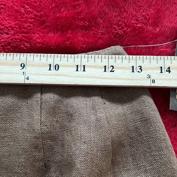 NWT SIZE 2 Finity Naturals Women's Linen MINI Skirt - Picture 5 of 8
